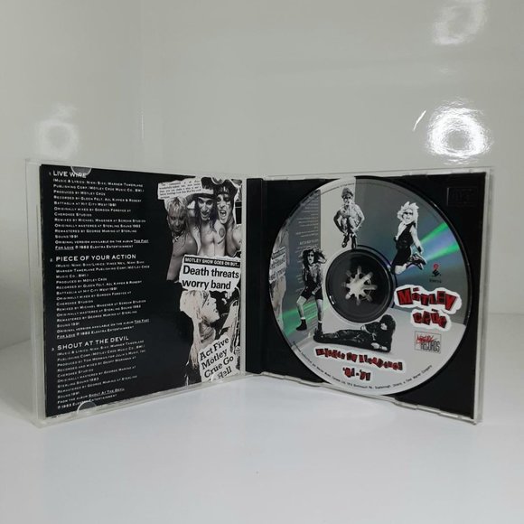 Decade of Decadence by Mötley Crüe (CD, Oct-1991, Elektra (Label)) - Picture 3 of 3